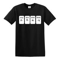 ADSR TShirt Men#039;s Synthesiser Moog Roland Music Producer Ableton Tee Top Unisex T-Shirt Graphic Tee L