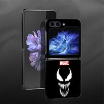 Kietas telefono dėklas, skirtas Samsung Galaxy ZFlip3 ZFlip5 Z Flip 7 6 5 4 3 ZFlip4 ZFlip6 ZFlip7 FE Marvel Venom Sipiderman Galaxy Z Flip6