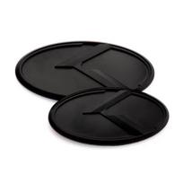 2Pcs 3D ABS K Logo Front Grille Rear Trunk Emblem Badge Sticker Decal For Kia K5 2011-2013 Optima Forte 2009-2014 etc 2pcs&130mm-110mm