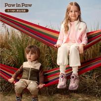 PawinPaw Cartoon Bear Kids Fleece Vest 130 rožinė