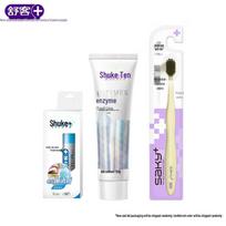 S.K.S Brightening Enzyme Toothpaste 3-Piece Oral Care Set