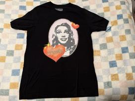 Britney Spears Lucky Heart Glitter Tee T-Shirt Large XXL