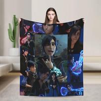 Trollhunters Tales Of Arcadia Blanket Super Warm Graphic Plush Throw Blanket For Couch Bed Picnic Flannel Bedspread Bed Cover Size: 75*100cm, Weight: 230 GSM