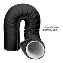 Portable Air Conditioner Hose Insulation Insulated Portable Cover with 3 Adjustable Straps Air Conditioner Accessories for Home