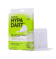 Hypa dart microneedling patches with salicylic acid 9 pcs, carbon theory