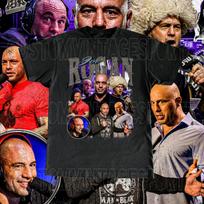 Vintage Joe Rogan T Shirt High Quality Print - Podcaster UFC Fan Custom Vintage Design MMA Fan Adult & Kids Sizes S