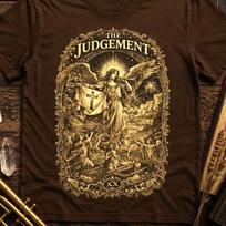 The Judgement Tarot Card Shirt, Major Arcana XX Tee, Vintage Occult T-Shirt, Angel Tarot Graphic, Mystic Reader Gift XL