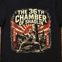 36th Chamber of Shaolin Shirt, Retro Kung Fu Movie Tshirt, Vintage Martial Arts Graphic Tee, Classic Cult Cinema Top, Gift for Movie Buff L