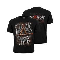 Punk Anarchy T-Shirt: Baseball Bat Symbol, Protest Clothing 4XL