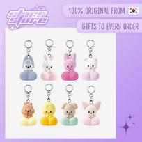 (PRE-ORDER) Stray Kids SKZOO SECRET CLICKER KEYRING - RUN IT Random