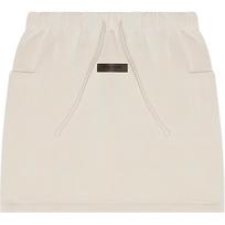 Fear Of God Essentials SS22 Fleece Mini Skirt Women Skirts Wheat FOG-SS22-69 M