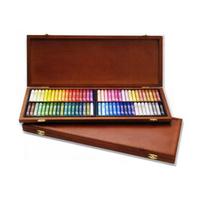 Mungyo Gallery Oil Pastels Medienos dėžučių rinkinys iš 72 standartinių – įvairių spalvų (MOP-72) brown