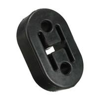 Exhaust Pipe Bracket 2 Holes Superior Replacement Black Universal Car Tail Pipe Mount black