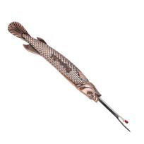 Seam Ripper Retro Exquisite Zinc Alloy and Steel Handy Seam Thread Remover for Sewing Reddish įvairiaspalvis