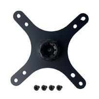 Portable Monitors Adapter Plate with 17mm Ball Head 75x75mm 100x100mm Mounting Adapter Bracket Plate Replacement 1