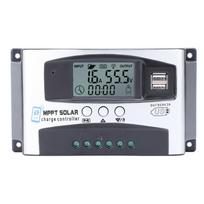 MPPT saulės įkrovimo valdiklis Bluetooth programėlės valdymas 12V 24V 36V 48V LCD ekranas Saulės panelės išmanusis reguliatorius su 30A