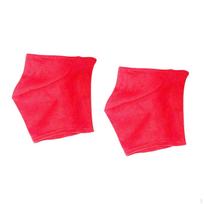 2 Pieces of Pole Dance Shoe Protectors, Stripper Protectors Made Suede for 20 Cm Heels, Red M
