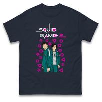 Squid Game Player 011 And 218 Mens T Shirt Womens Tops Tees XL