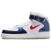 Nike Air Force 1 Mid QS Nepriklausomybės diena Vyriški sportbačiai Balti University-Red Midnight-Navy DH5623-101 39