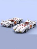 320 pieces MOC car model   racing Mach 5 DIY creative educational children's building blocks gift Google Drive - PDF