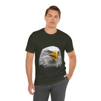 Bald Eagle Head Realistic Raptor Graphic T-Shirt XXL