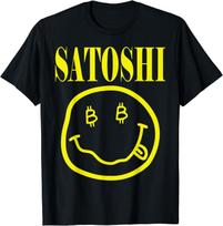 Satoshi Yellow Smile Face Unisex T-Shirt S