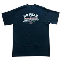 Vintage 90s No Fear Skate Surf USA Single Stitch Mullet T-shirt XL 22x31 M