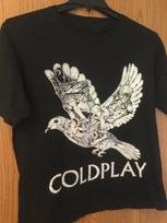 Coldplay Band Flying Tee Shirt Black Unisex S-5XL EM0616 L