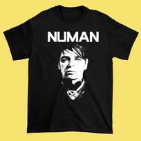 New Popular Gary Numan Now Black unisex Short sleeve Shirt E483 S