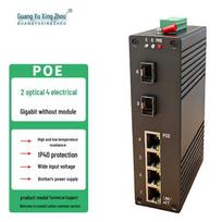 Industrial Gigabit PoE Fiber Optic Transceiver