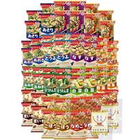 Amano Foods Freeze-Dried Miso Soup Regular 15 Varieties 60 Servings Assortment Domestic Dried Vegetables Set Room Temperature Storage