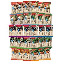 Amano Foods Freeze-Dried Miso Soup Low Salt Magokoro Ippai 10 Varieties 30 Servings Assortment Set Room Temperature Storage Domestic Vegetables Food