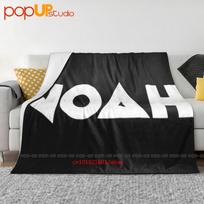 Noah Ny Punk Jody Paisley Logo Ultra-Soft Blanket Quilt Winter Sofa Cover Bed Covers Size: 75*100cm, Weight: 230 GSM