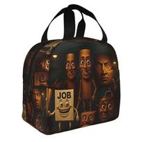 TUNG TUNG TUNG SAHUR FUNK Italian Brainrot Insulated Lunch Bag for Women Leakproof Cooler Thermal Lunch Box Office Work School One Size