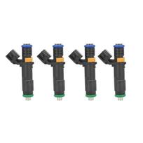 4 x Fuel Injectors For Chrysler 200 Jeep Cherokee 2014 2015 2016 2.4L 04593986AB