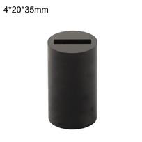 Sandblasting Nozzle Square 4x20mm Boron Carbide Tip with Optimized Inner Wall for Reduced Friction and Clogging