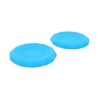2pcs Silicone Yoga Round Knee Pad Thickened Non Slip Portable Exercise Yoga Knee Guard Round Pad for Pilates Fitness