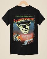 Frankenstein (1931) - Movie Poster inspired Unisex Black T-Shirt XL