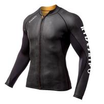 2mm Neoprene Wetsuit Top Freediving Snorkeling Surfing Men Women Thermal Rash Guard Long Sleeve Dive Jacket Small