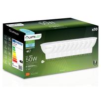 10X Żarówka Led Gu5.3 Reflektor Mr16 6W = 50W 580Lm 6500K Zimna 120° Lumiled
