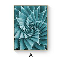 Triptych Nordic Succulents Raw Stone Cactus Flower Oil Painting On Canvas Art Print Wall Poster Home Bedroom Decor 30x40 No Frame