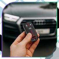 Silikoninis raktelio dėklas Audi A4 B9 Q5 Q7 TT – apsauginis užvalkalas