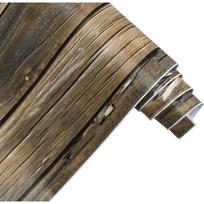Wood Contact Paper Self-Adhesive Wood Wallpaper Peel and Stick Wood Wallpaper Vinyl Waterproof Removable Rustic Wood Wallpaper 1mx45cm