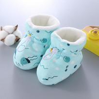 Šilti flisiniai kūdikio batukai ir kojinės – minkštas padukas, medvilnė, 0-12 mėn. ir pradedantiems vaikščioti L: Sole 13cm for 6-18 months gray