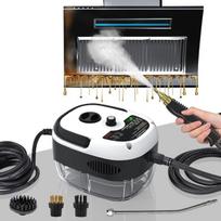 Daugiafunkcinis garų valytuvas su antgaliais 2500W + valymo šluostė, pirštinė