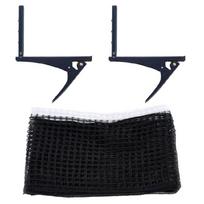 Pingpong Net with Clamp Professional Table Tennis Net and Post Set Folding PingPong Mesh Net Clip Easy to Install