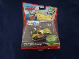[USED]Disney Cars Mattel Jeff Gorvette Metallic Finish Die-cast Character Vehicle