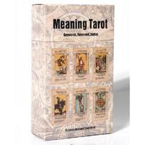 Bilingual English Spanish Tarot Cards Deck, Traditional Divination Card Game for Spanish Learning & Fortune Telling SB115