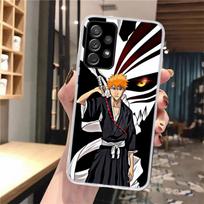 Kurosaki Ichigo Bleach Soft Phone Case For Samsung Galaxy A52 A42 A32 A12 A22 A51 A50S A30S A20S A10S A71 A41 A31 A21S A40 A20E Samsung A20E