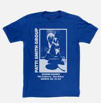Patti Smith Group Live In Concert Second Chance T Shirt Full Size S5XL Unisex T-Shirt S